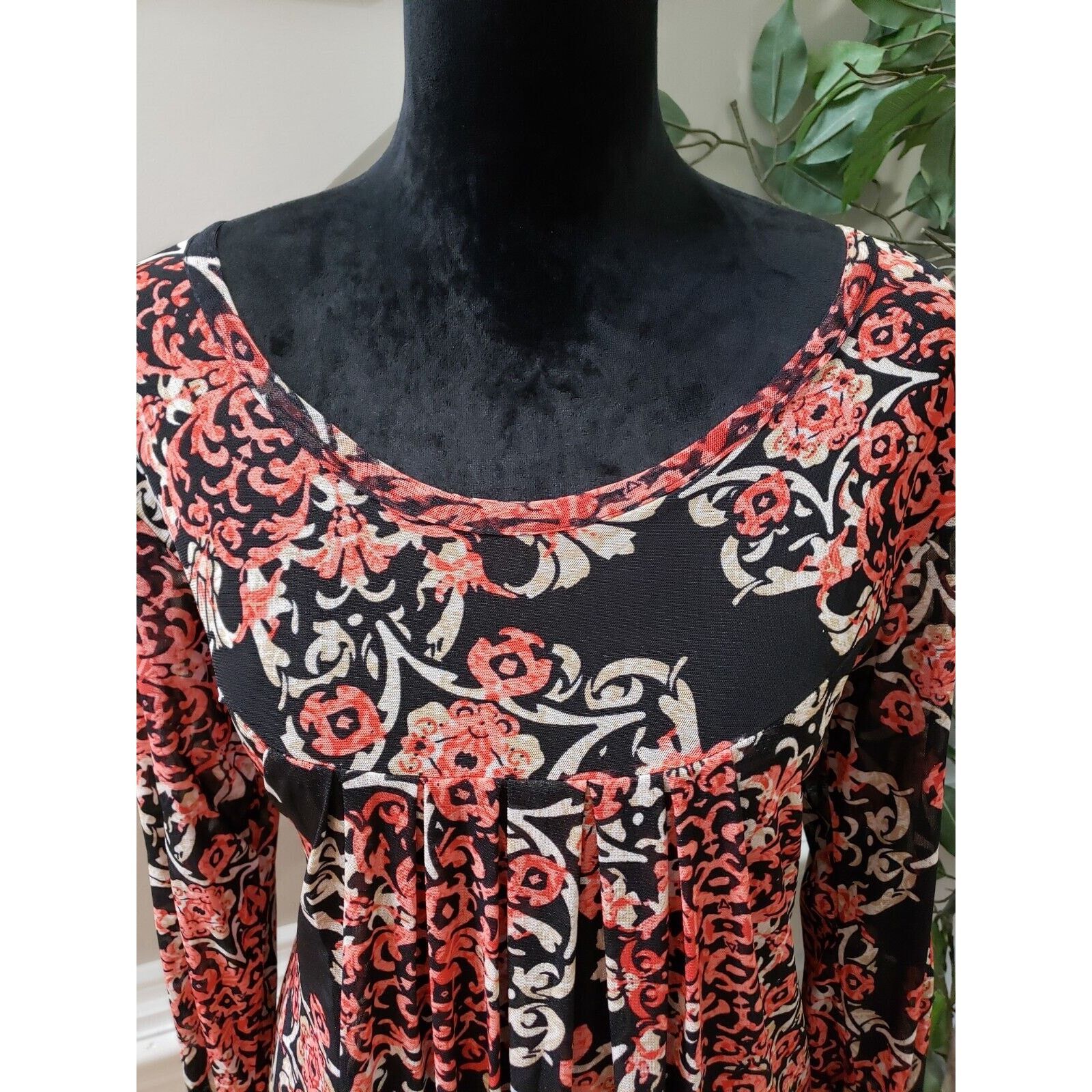 Other Womens Polyester Long Sleeve Knee Length Dress Size Medium Size M / US 6-8 / IT 42-44 - 5 Thumbnail