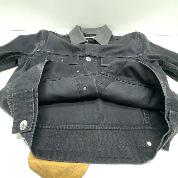 Lanvin Lanvin x Gallery Dept. Black Denim Jacket -2507 Size US L / EU 52-54 / 3 - 6 Thumbnail