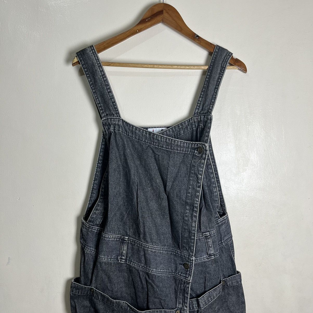 Issey Miyake 80's I.S Issey Miyake - Tsumori Chisato Denim Jumper Dress Size S / US 4 / IT 40 - 2 Thumbnail
