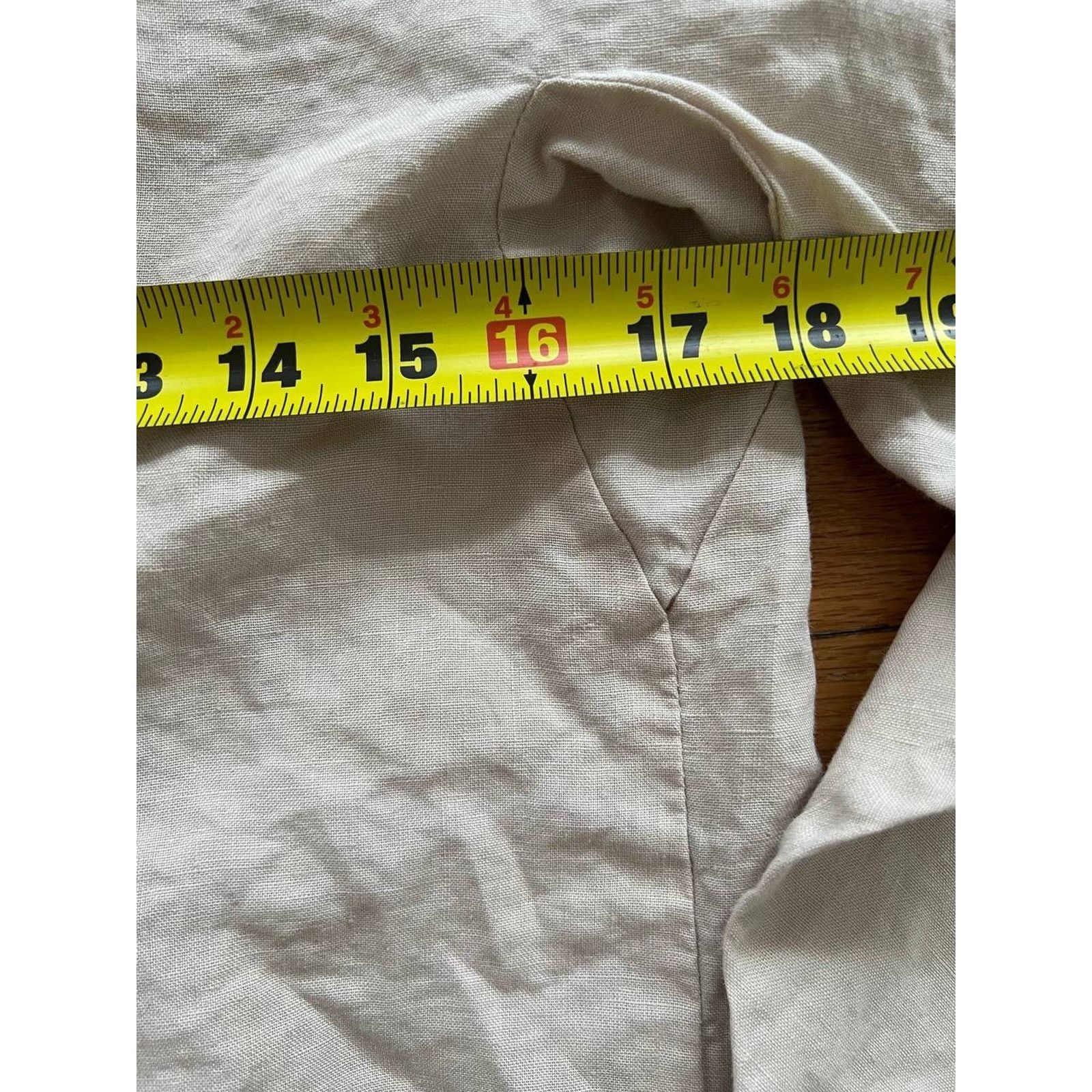 & Other Stories Peter Cohen Butter Ivory Linen Women Blazer Jacket S A001850 Size S / US 4 / IT 40 - 9 Thumbnail
