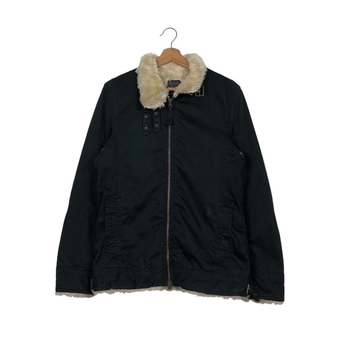 Issey Miyake 📌Vintage Heavy Jacket Biker Nicole For Men Fur Blanket Size US M / EU 48-50 / 2 - 2 Thumbnail