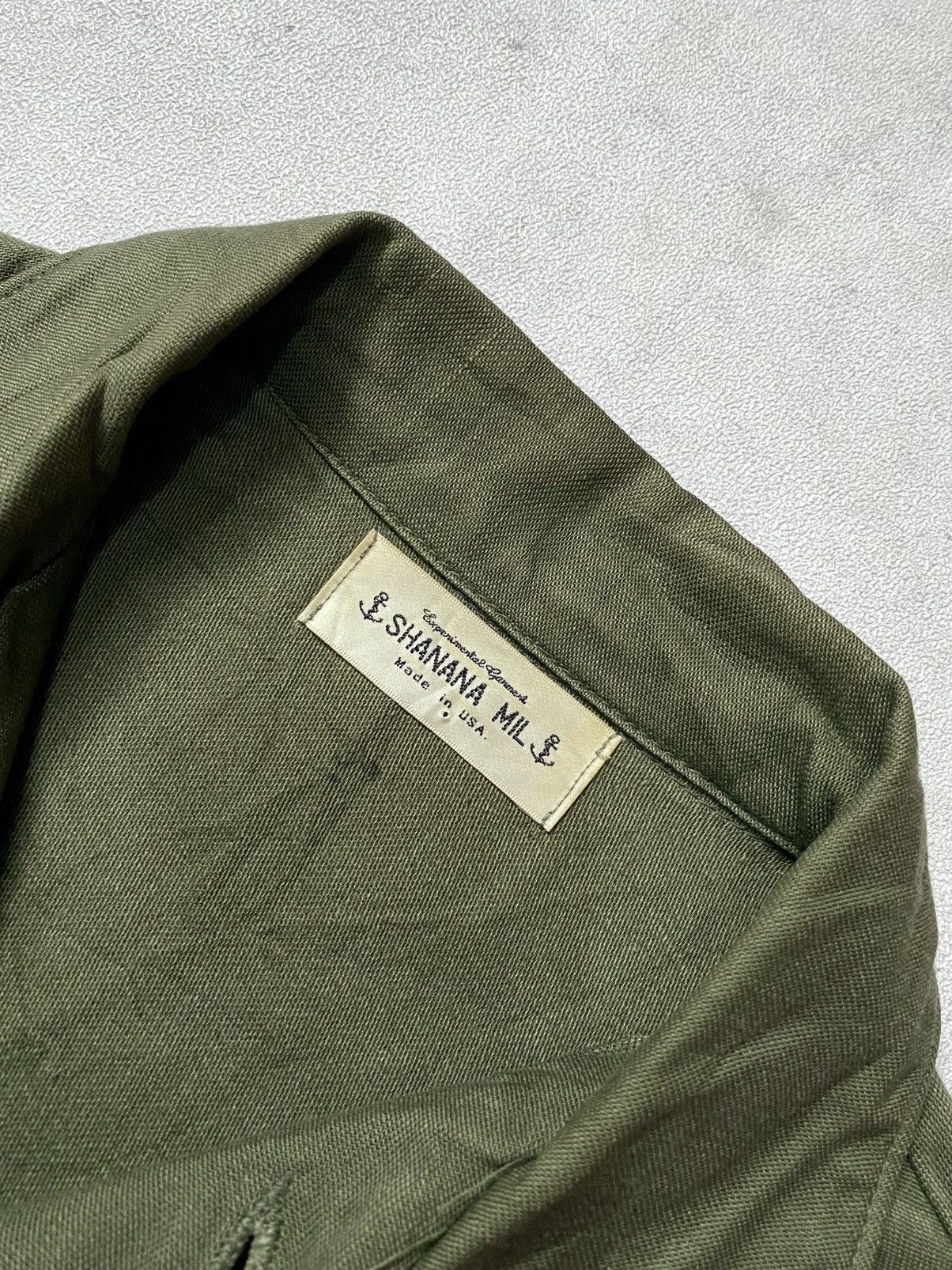Japanese Brand Shanana Mil Military Utility Embroidery Shirts Size US M / EU 48-50 / 2 - 12 Thumbnail