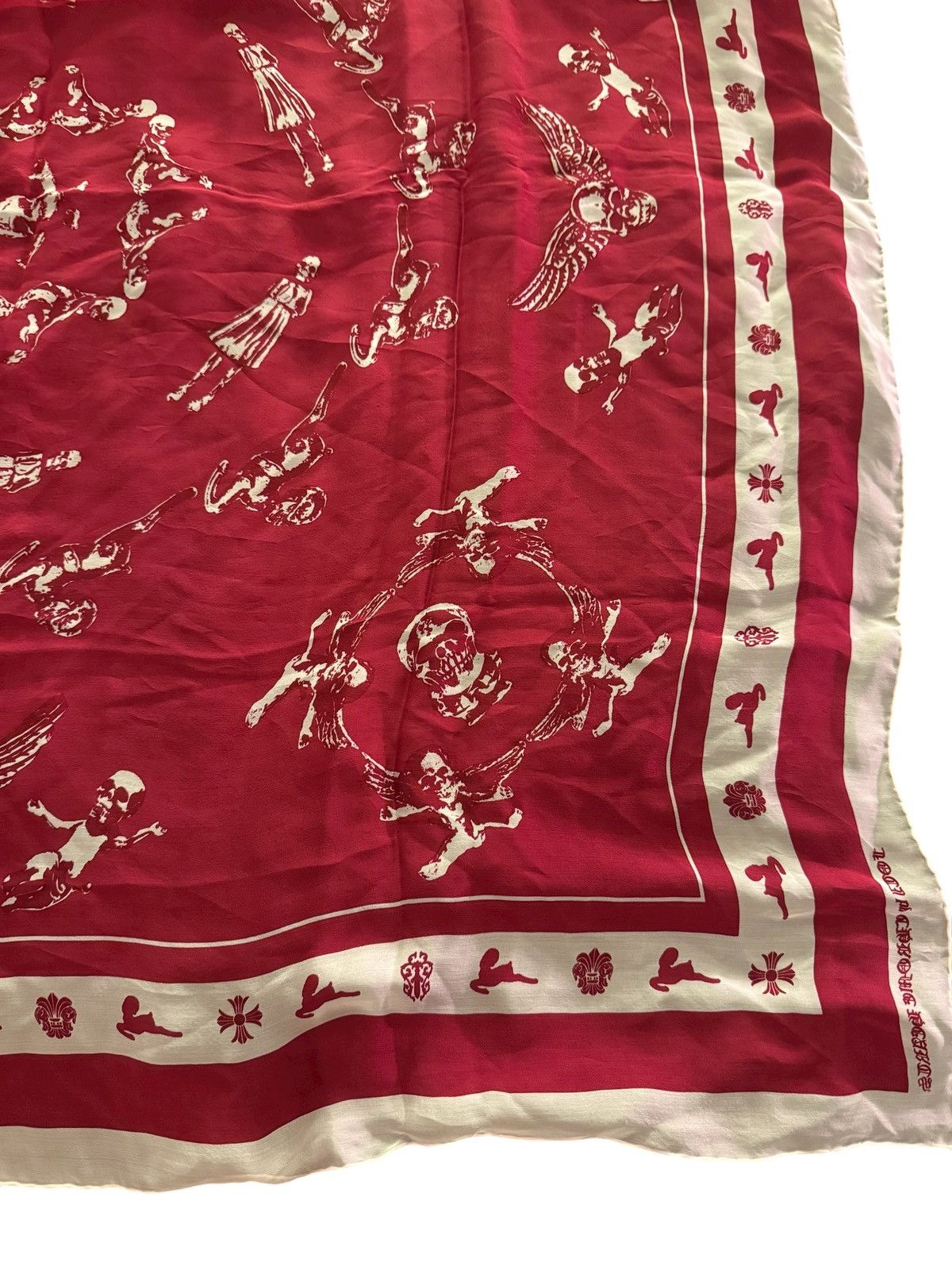 Chrome Hearts Chrome Hearts x FOTI silk scarf Size ONE SIZE - 5 Thumbnail