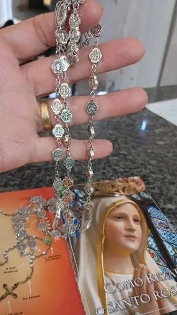 Jewelry Mitsuoka x Mako Saint Benedict Rosary Necklace Chain Size ONE SIZE - 8 Thumbnail