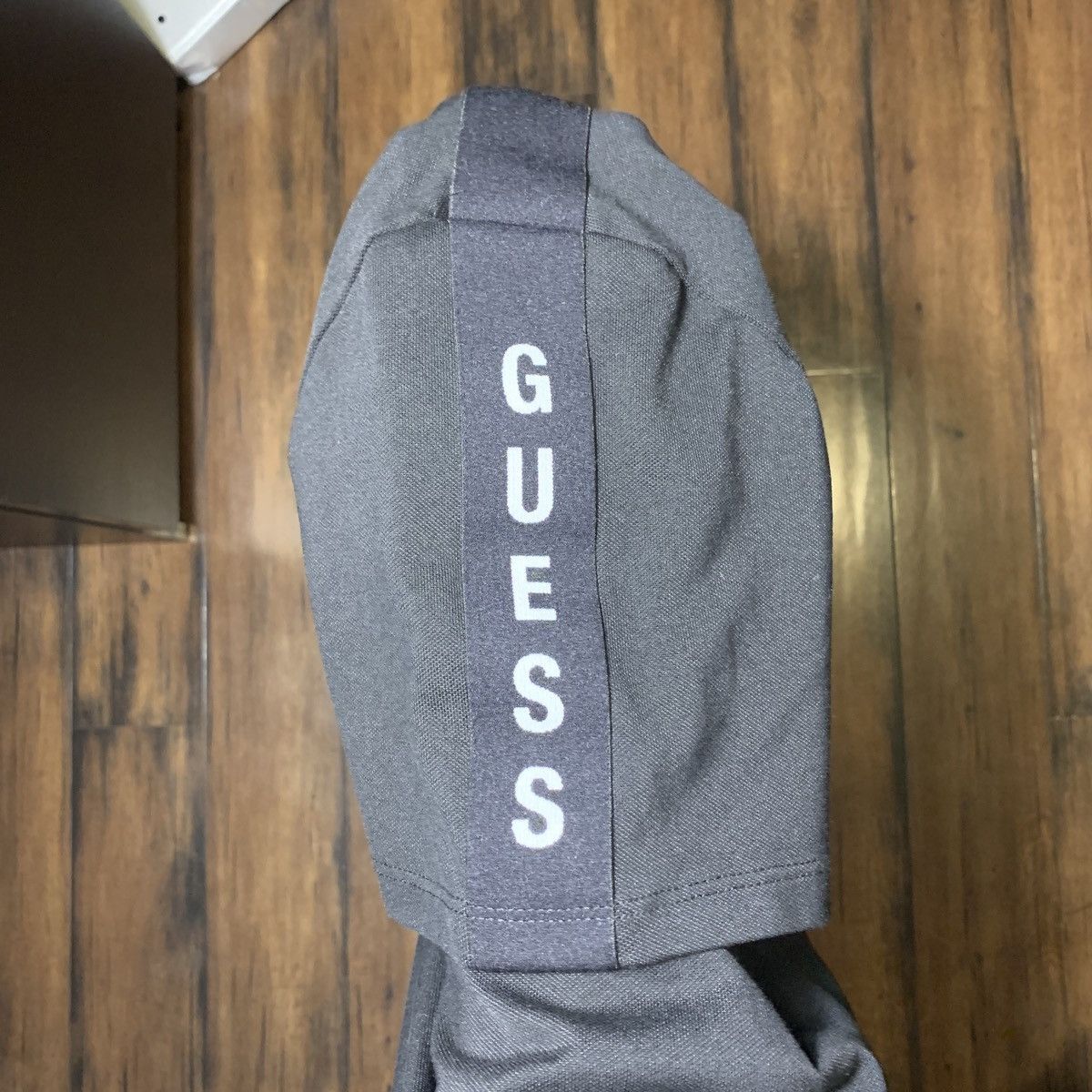 Guess Guess black polo w sleeve decal Size US S / EU 44-46 / 1 - 4 Thumbnail