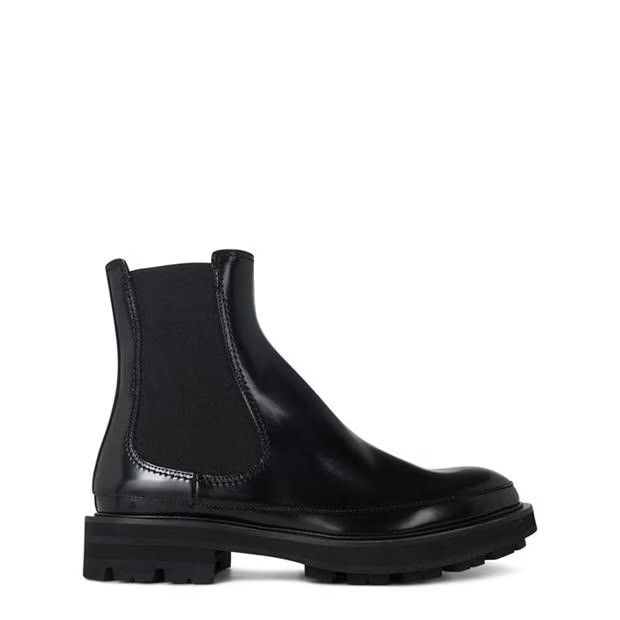 image of Alexander Mcqueen O1G2R1Mq0324 Boots In Black, Men's (Size 10)