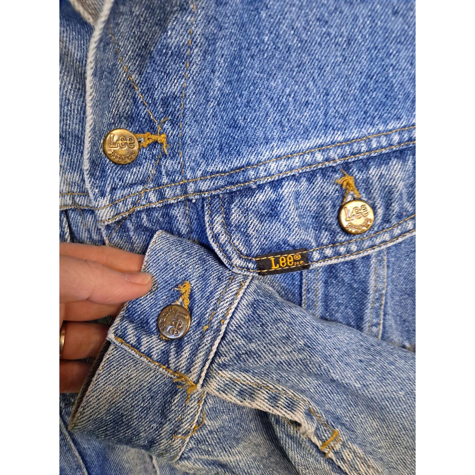 Lee Vintage Lee Blue Denim Jacket Size US L / EU 52-54 / 3 - 3 Thumbnail