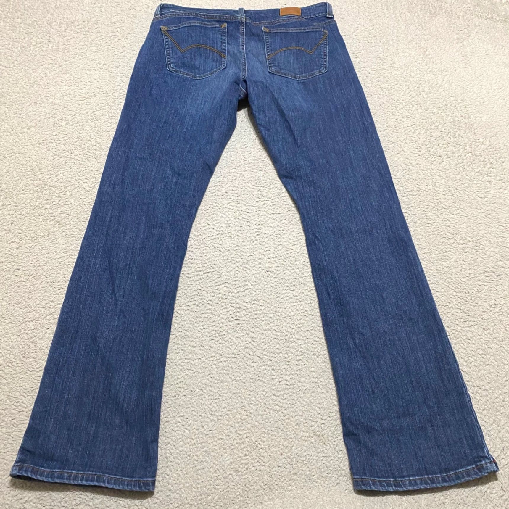 Dickies Dickies Jeans Womens 10 Blue Denim Medium Wash Bootcut Mid Rise Stretch 5-Pocket Design Casual Jeans Womens Size 32" / US 10 / IT 46 - 2 Thumbnail
