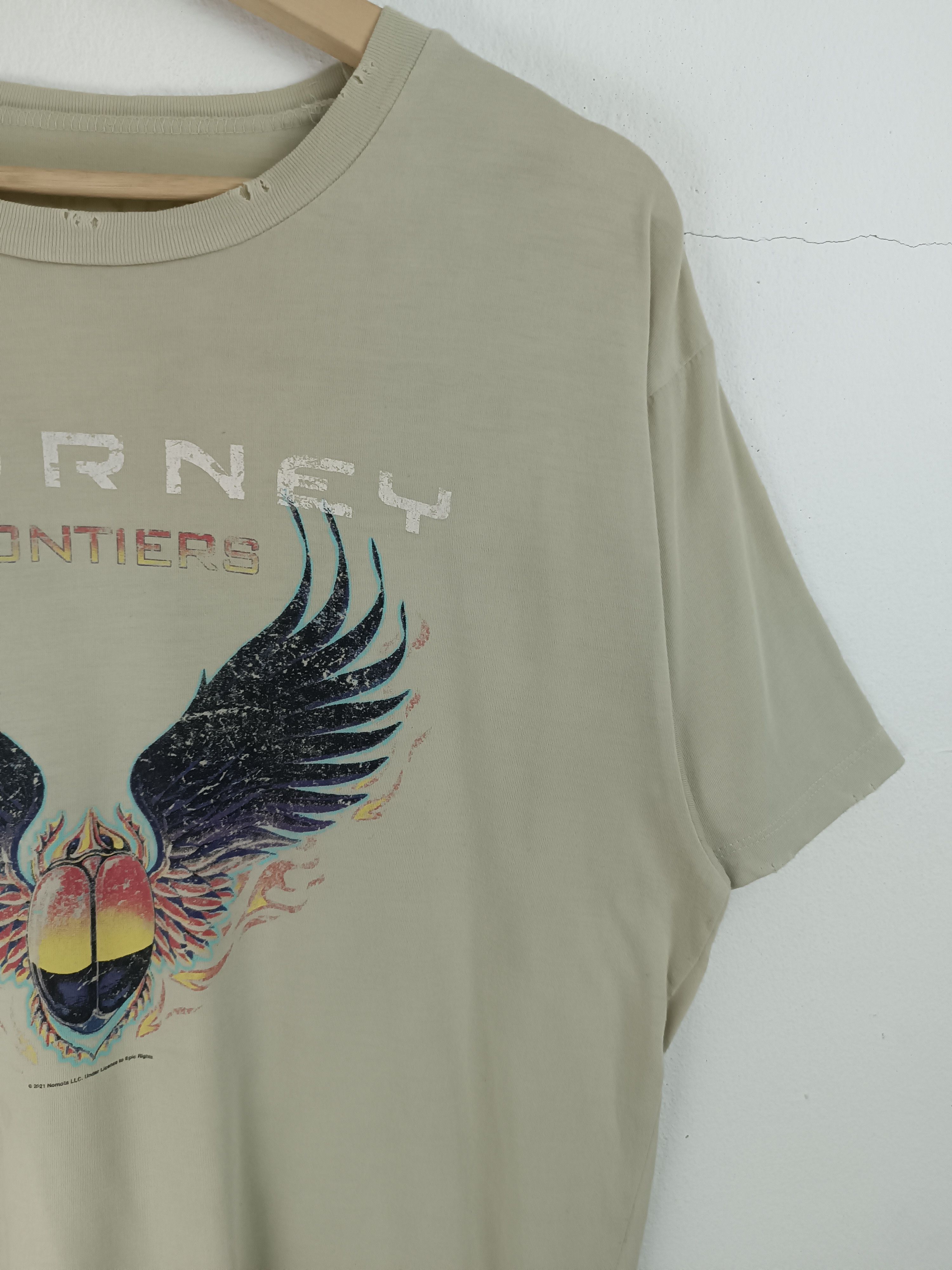 Band Tees VINTAGE 2021 DISTRESSED JOURNEY FRONTIER TEE kiss u2 def Size US L / EU 52-54 / 3 - 6 Thumbnail