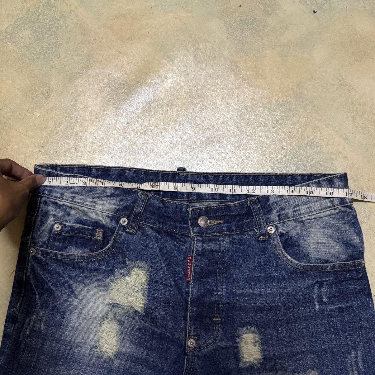 Dsquared2 Dsquared Distressed Denim Jeans Size US 34 / EU 50 - 11 Thumbnail