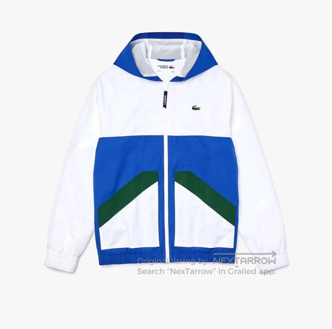Lacoste Lacoste Colorblock Hooded Sports Jacket. Size US M / EU 48-50 / 2 - 2 Thumbnail