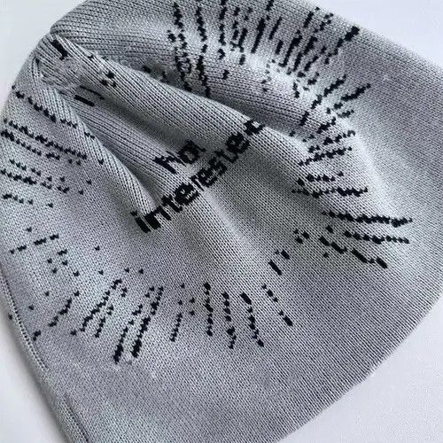 VIBE Knit Hat Winter Beanie Kpop Y2k Size ONE SIZE - 2 Thumbnail
