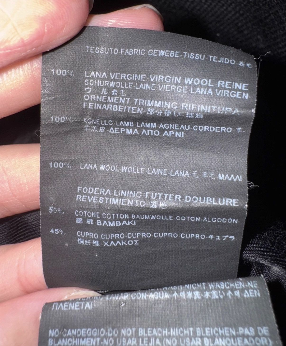 Saint Laurent Paris Saint Laurent "Black Knight" Leather-Paneled Varsity Jacket Size US S / EU 44-46 / 1 - 7 Thumbnail