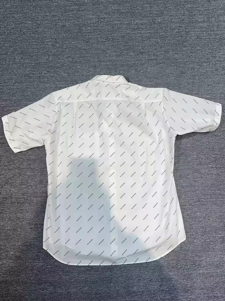 Balenciaga Balenciaga size 39 Shirt with full logo of bullet screen Size US XS / EU 42 / 0 - 2 Thumbnail