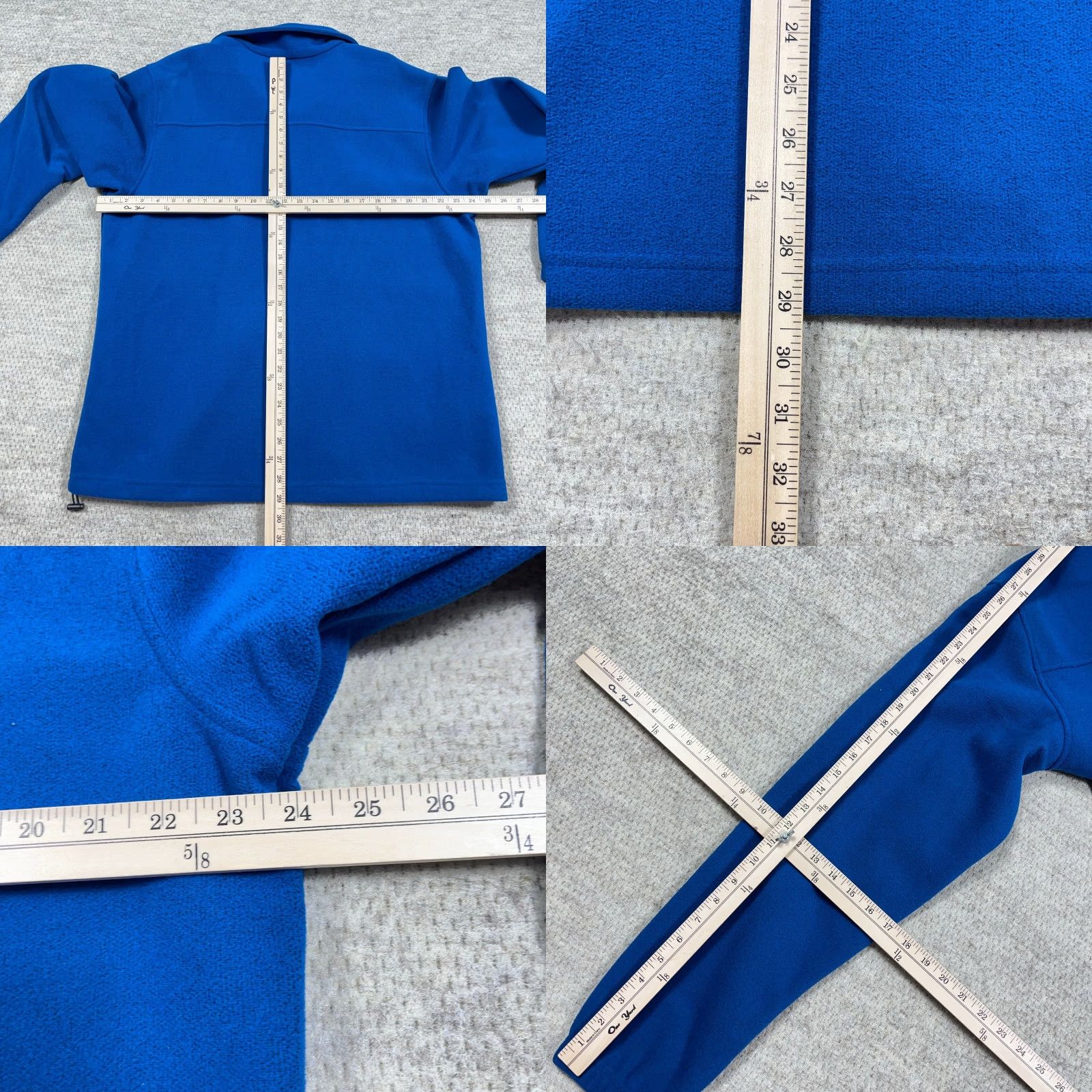 Vintage Columbia Jacket Men XL Royal Blue Fleece Omni Heat Thermal Lined Full Zip Adult Jacket Size US XL / EU 56 / 4 - 8 Thumbnail