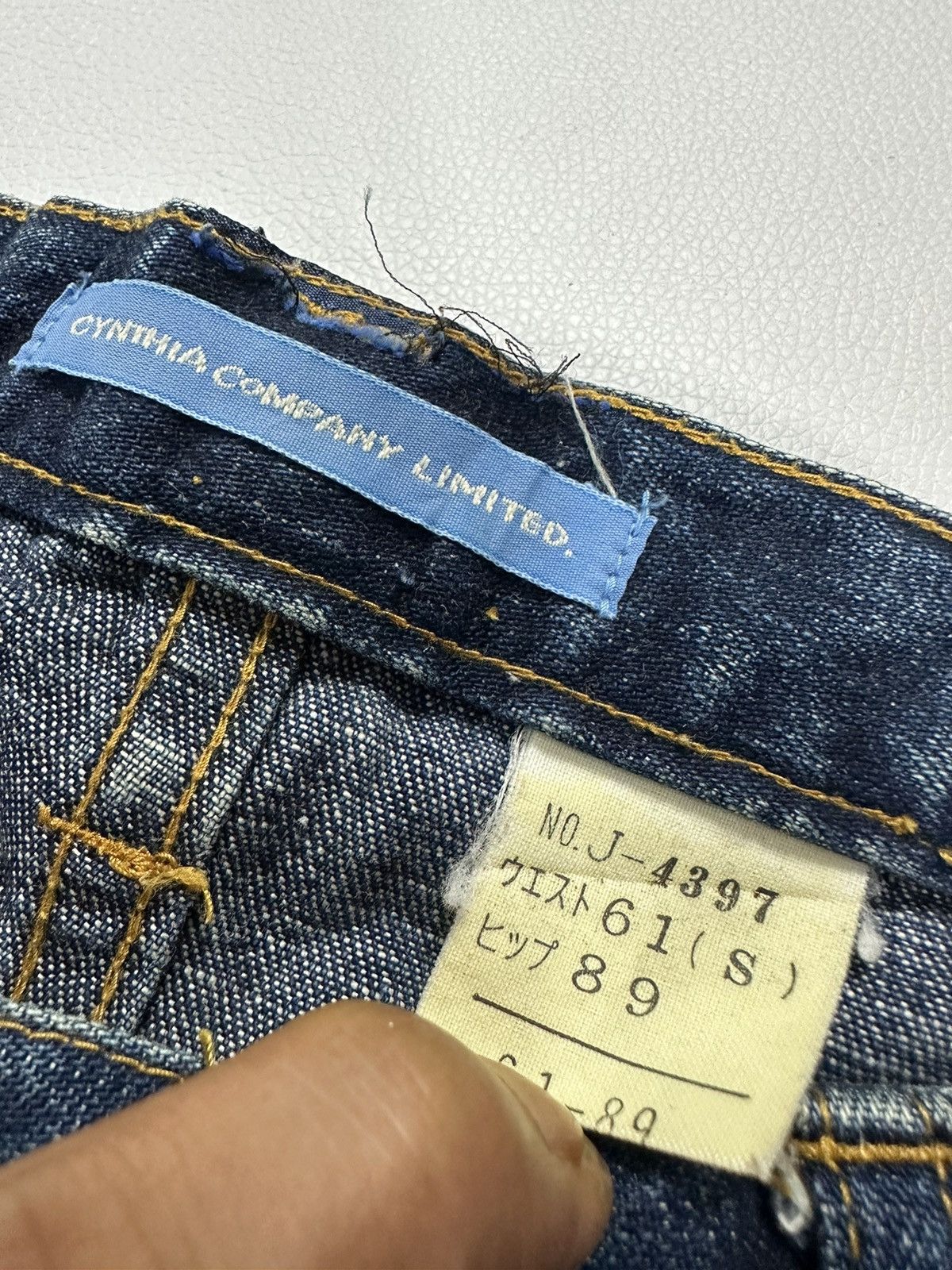 Japanese Brand Cynthia Company Japan Six Back Pocket Size US 29 - 7 Thumbnail