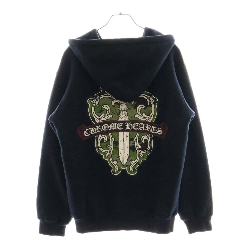 【Chrome Hearts】Vine Dagger Hoodie★フーディ★Orange/Black Chrome Hearts Vine Dagger Hoodie M Medium | eBay
