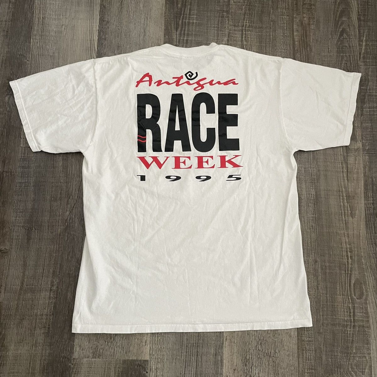 Jerzees JERZEES • VNTG "1995 Race Week" Pre-Shrunk Tee (XL) Size US XL / EU 56 / 4 - 2 Thumbnail