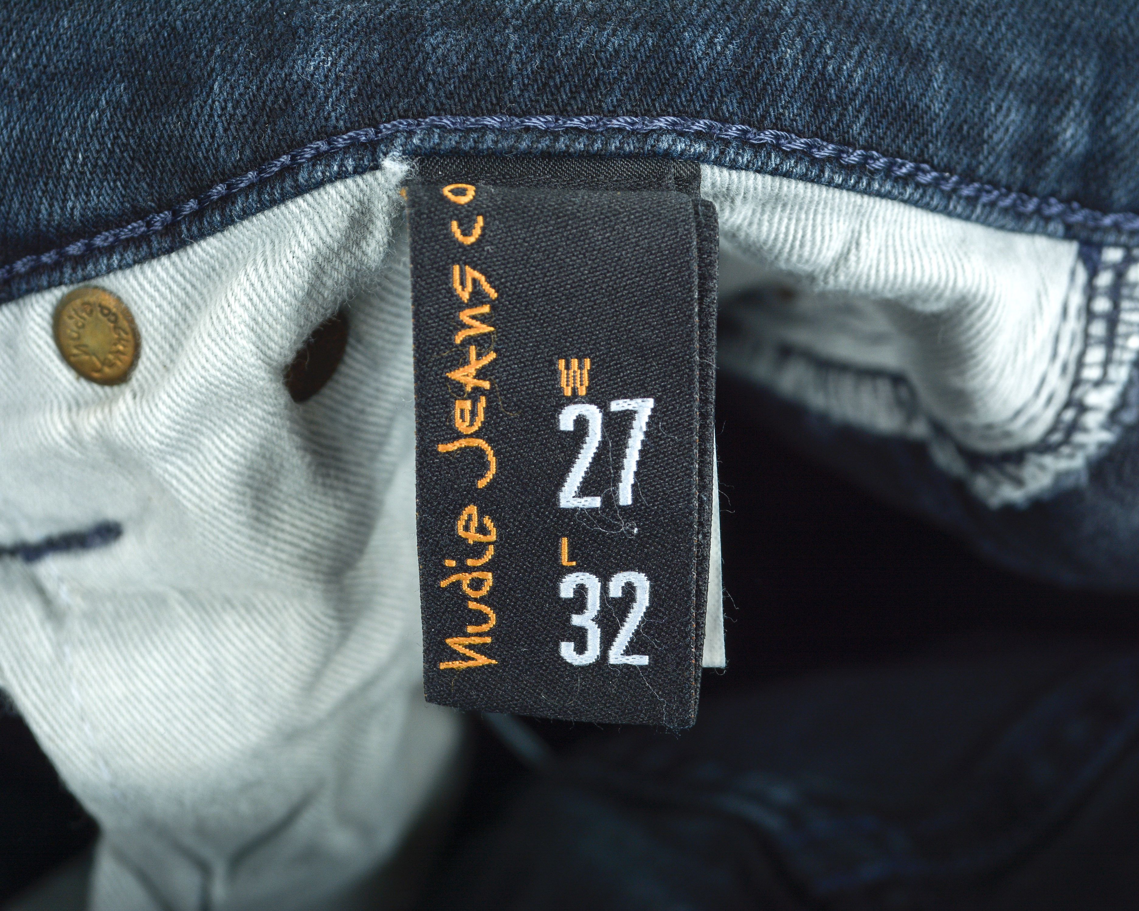 Nudie Jeans NUDIE JEANS Thin Finn W27 L32 Slim Denim Pants Stretchy Size US 27 - 8 Thumbnail
