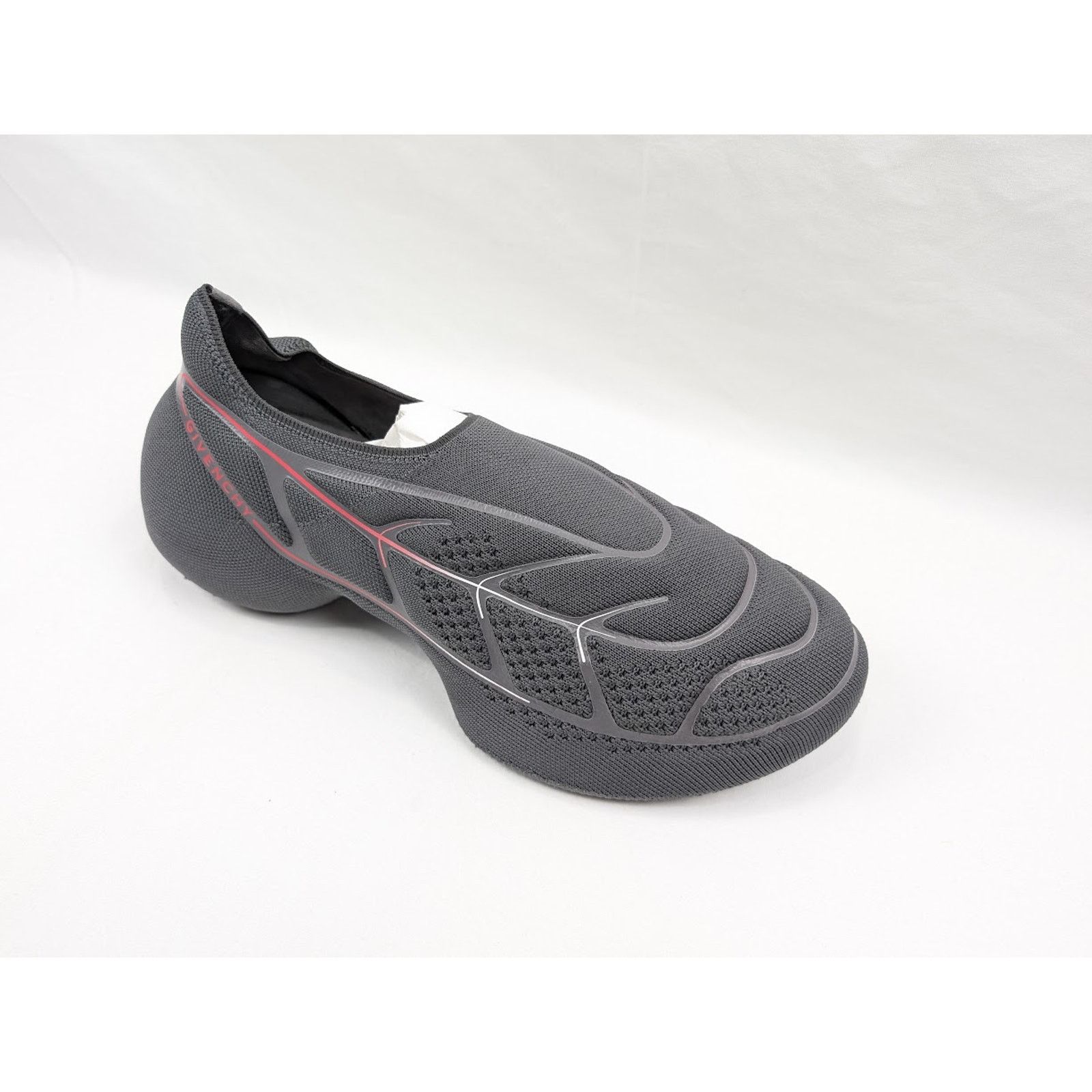 Givenchy o1rshd1 TK-360 Plus Sneakers in Grey/Red Size US 11 / EU 44 - 2 Thumbnail