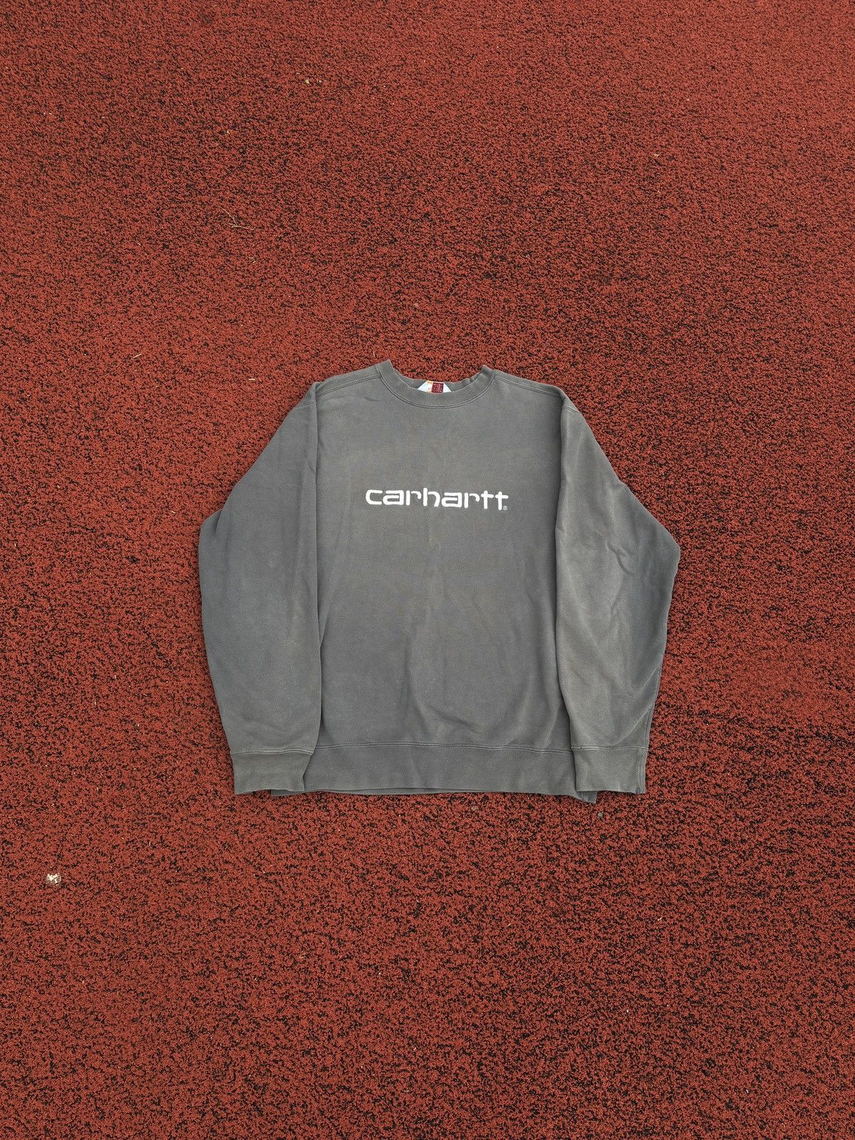 Carhartt × Vintage Carhartt Sweatshirt Big Logo Vintage Size US L / EU 52-54 / 3 - 1 Thumbnail