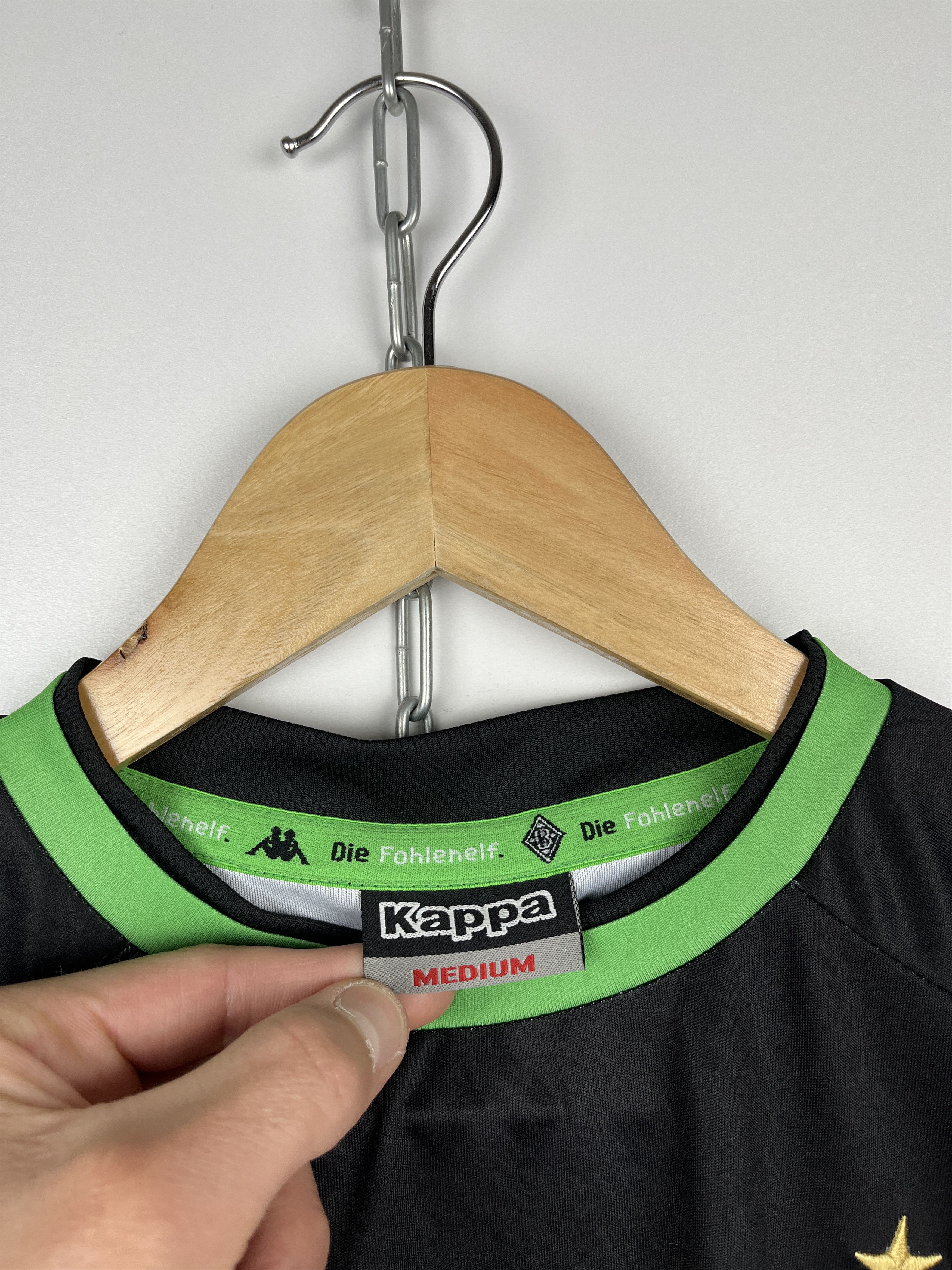 Kappa Borussia Monchengladbach 2016-17 Cup Third Jersey Size US M / EU 48-50 / 2 - 8 Thumbnail
