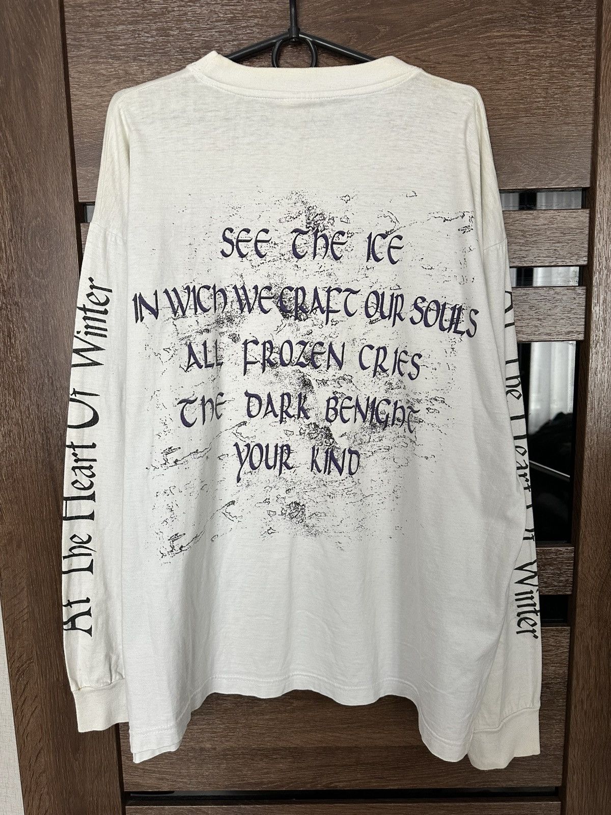 Band Tees 1999 Immortal At The Heart Of Winter Vintage Long Sleeve Tee Size US XL / EU 56 / 4 - 7 Thumbnail