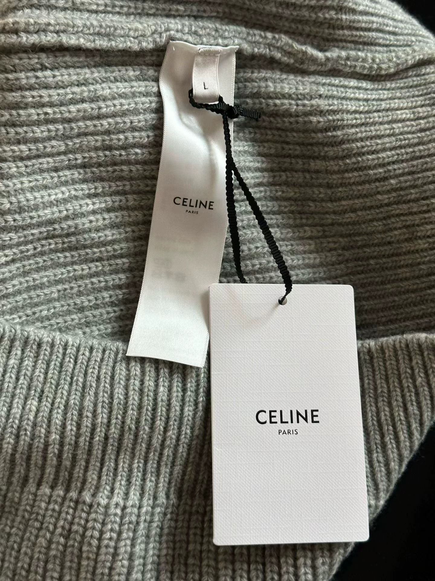 Celine CELINE New Triomphe Sweater Size L Size L / US 10 / IT 46 - 4 Thumbnail