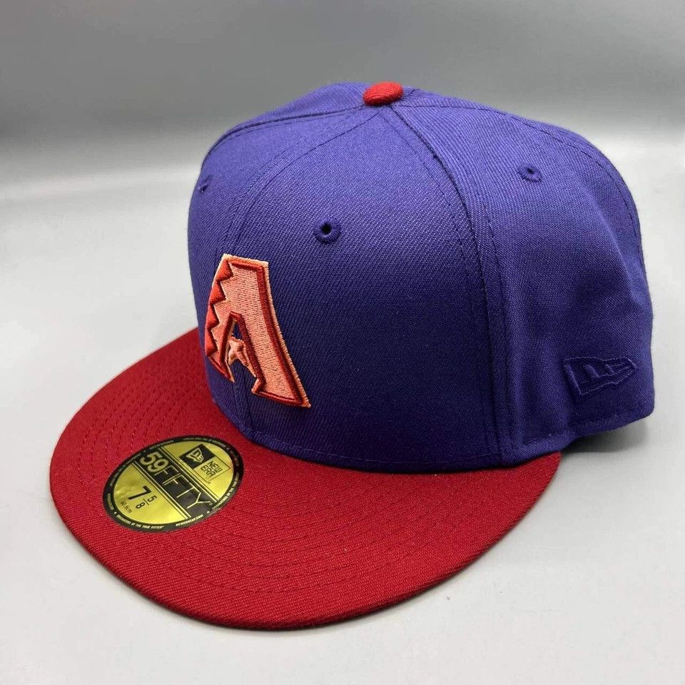 New Era Arizona Diamondbacks Hat Men 7 5/8 59Fifty New Era Fitted Size ONE SIZE - 4 Thumbnail