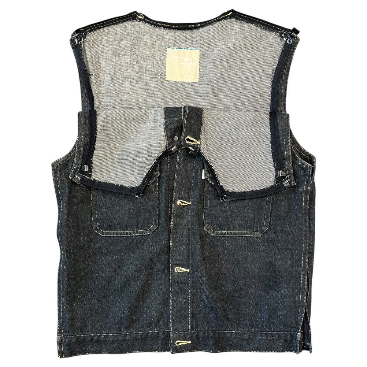 Undercover UNDERCOVER 1999AW "AMBIVALENCE" Small Parts Denim Jacket Size US M / EU 48-50 / 2 - 5 Thumbnail