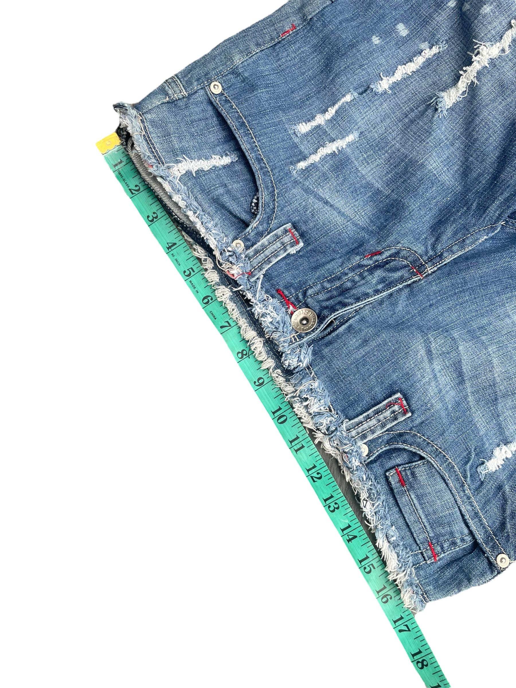 Imperial Imperial Star Flare Distresed Denim Size 33" - 9 Thumbnail