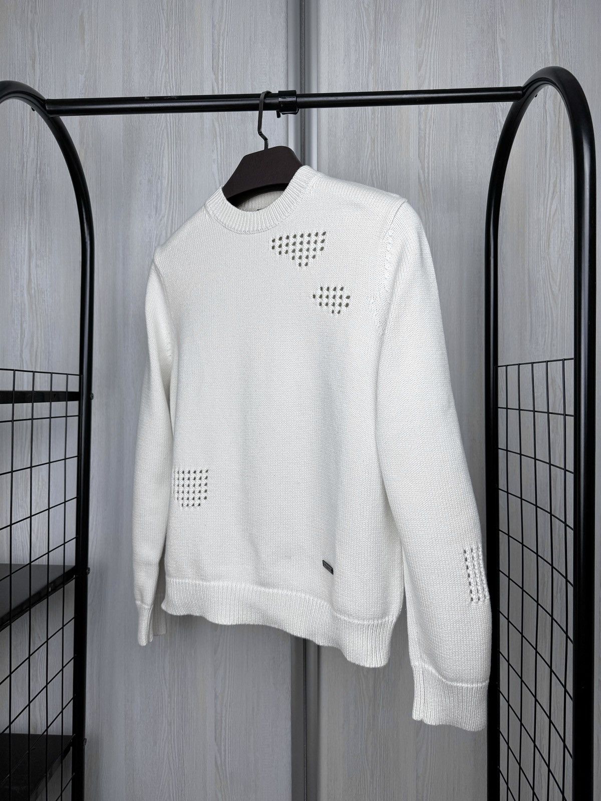 The Kooples The Kooples Paris Wool/Cotton distressed sweater unisex XS Size US XS / EU 42 / 0 - 6 Thumbnail