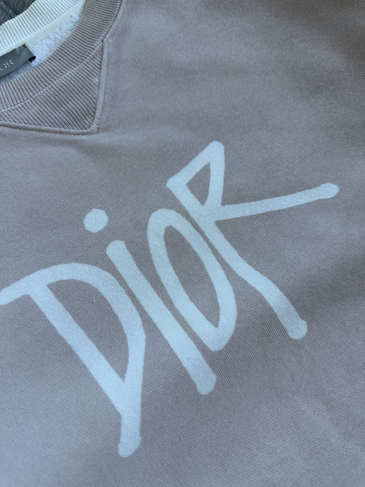 Dior Dior x Shawn Garment Dyed Graphic Print sweatshirt Size US M / EU 48-50 / 2 - 6 Thumbnail