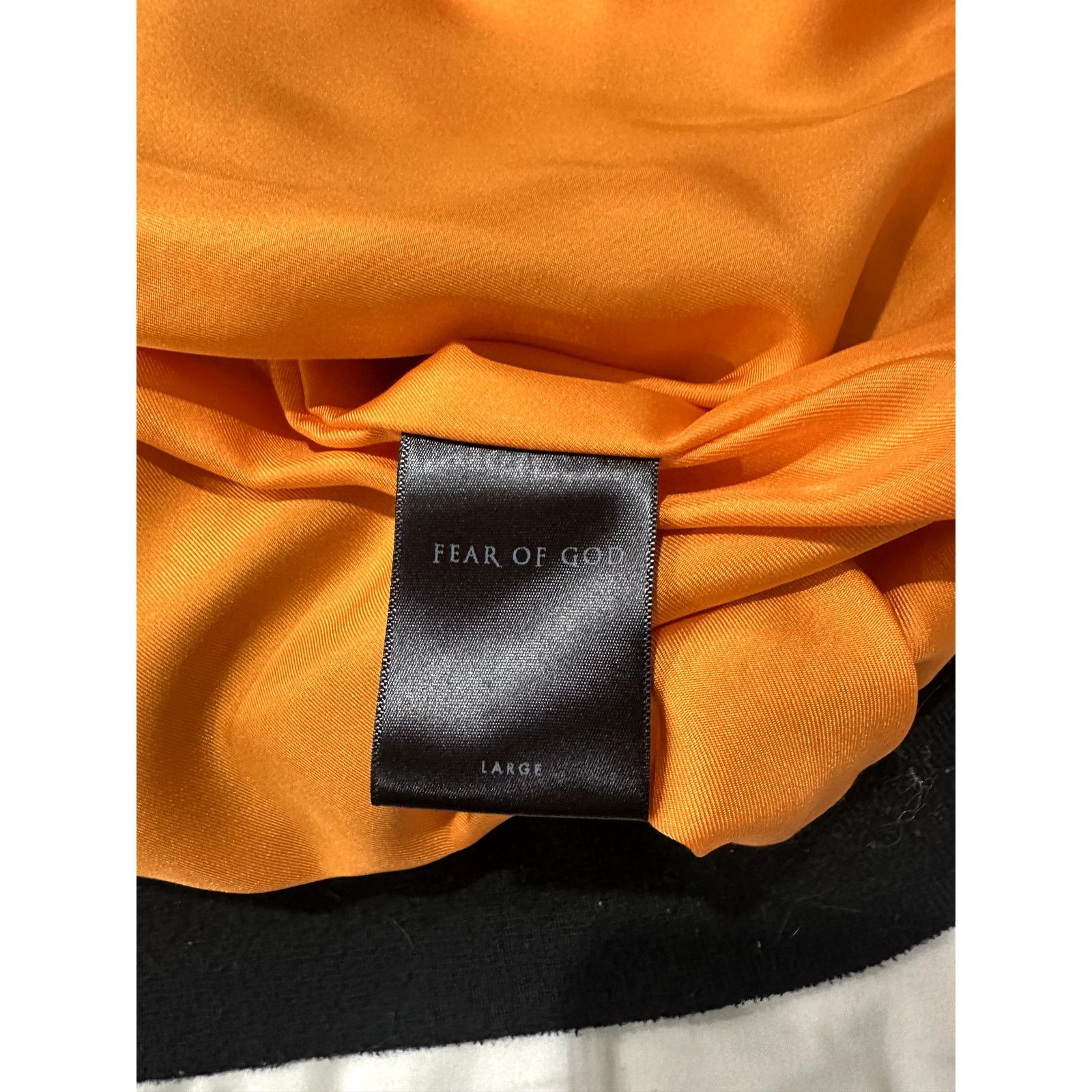 Fear of God Fear of God Satin Bomber Black Fourth Collection Size Large Size US L / EU 52-54 / 3 - 4 Thumbnail