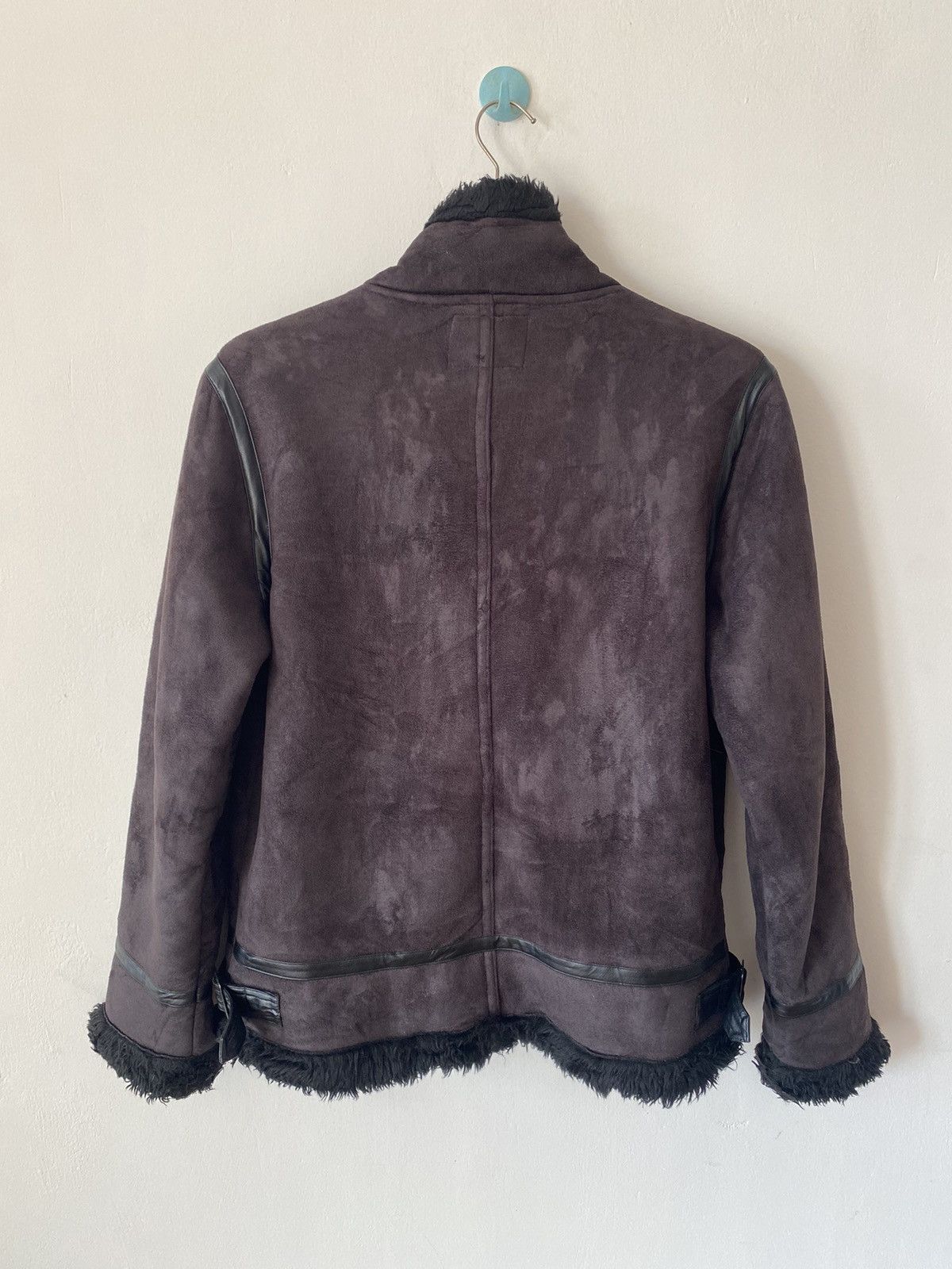 14th Addiction × If Six Was Nine × In The Attic Japanese Brand Roushatte Suede Sherpa Jacket Size US M / EU 48-50 / 2 - 7 Thumbnail