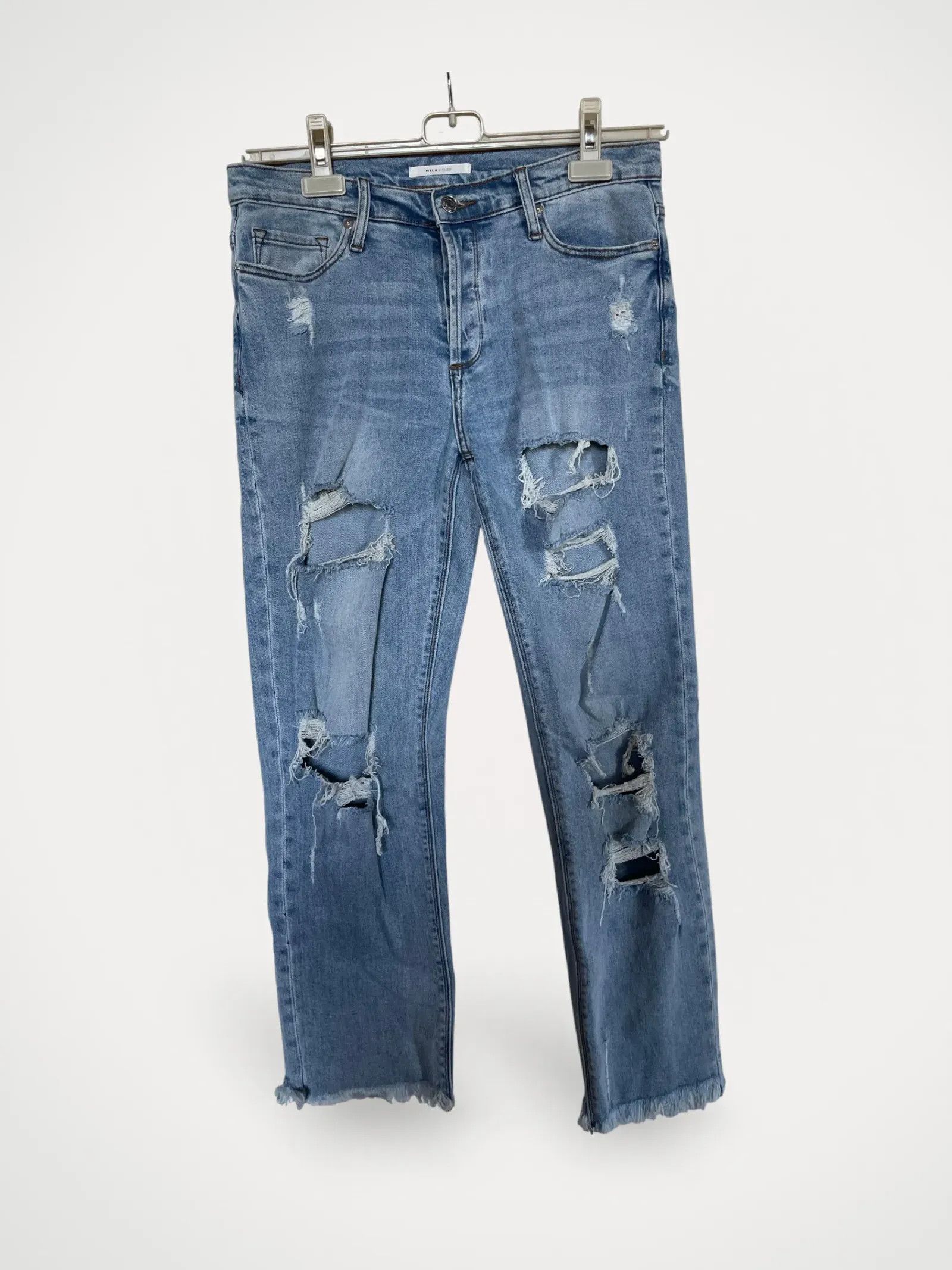 MILK Milk Atelier Milk boyfriend straight 120849MK Jeans Size 28" / US 6 / IT 42 - 1 Thumbnail