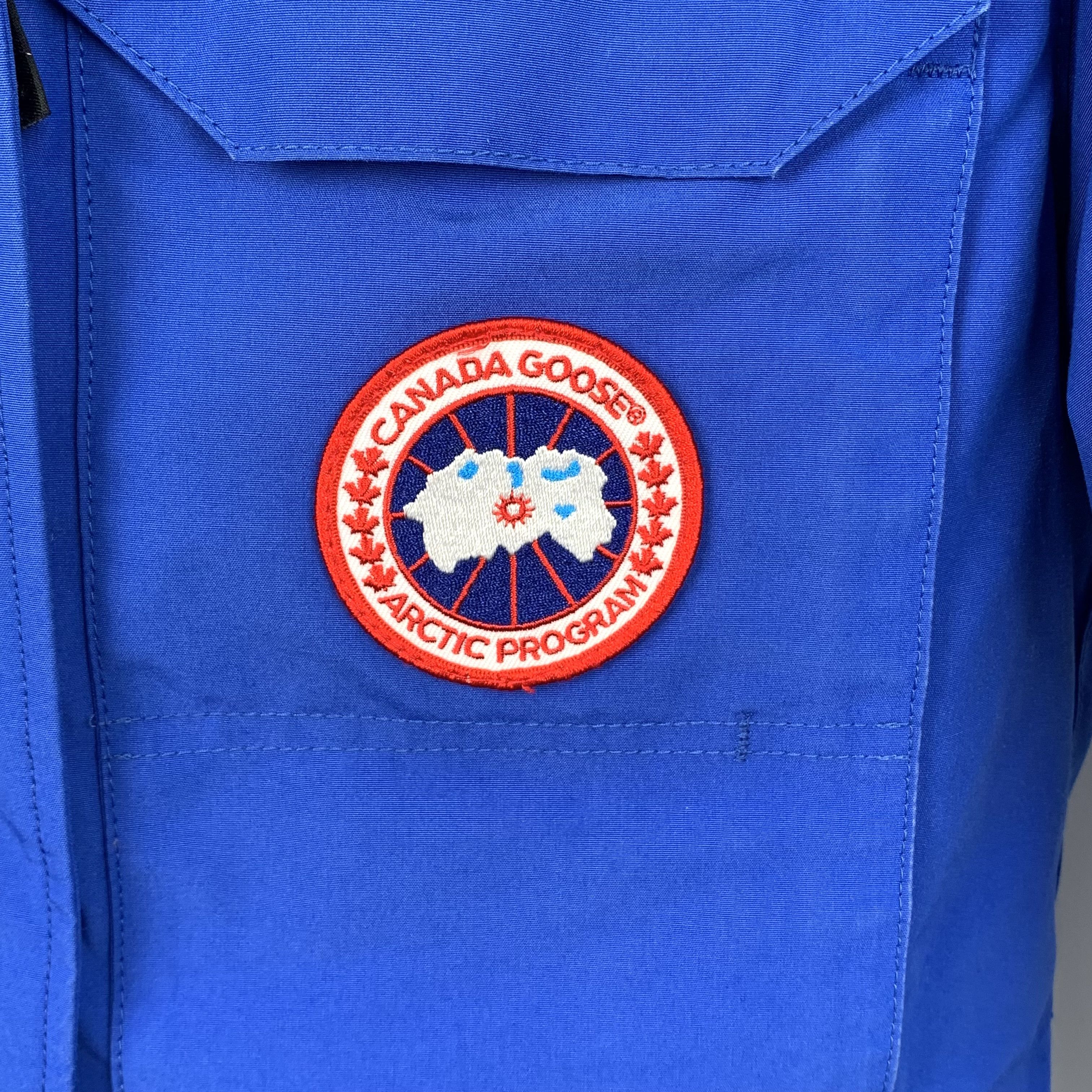 Canada Goose Canada Goose Expedition Fur Hooded Down Jacket Blue (S) Size US S / EU 44-46 / 1 - 6 Thumbnail