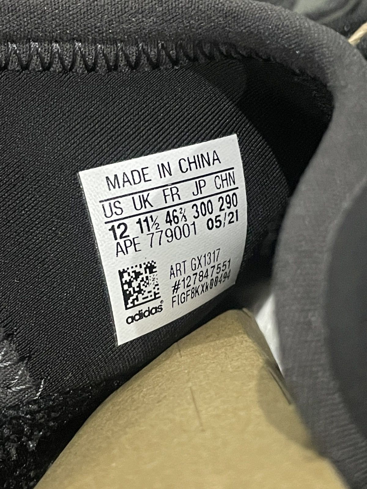 Adidas × Kanye West × Yeezy Adidas Yeezy QNTM Quantum Onyx Size US 12 Kanye West Size US 12 / EU 45 - 8 Thumbnail