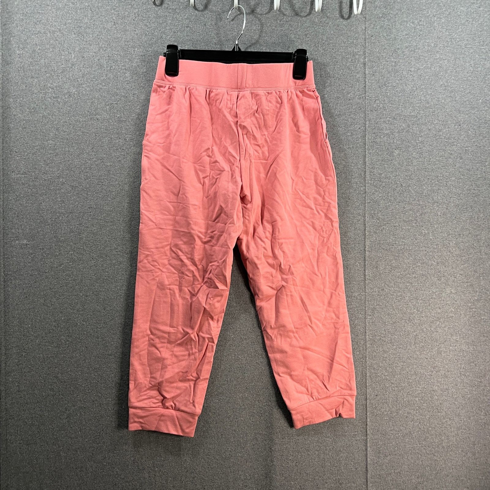 Other Denim & Co. Active French Terry Pull-On Crop Joggers Size 27" / US 4 / IT 40 - 2 Thumbnail