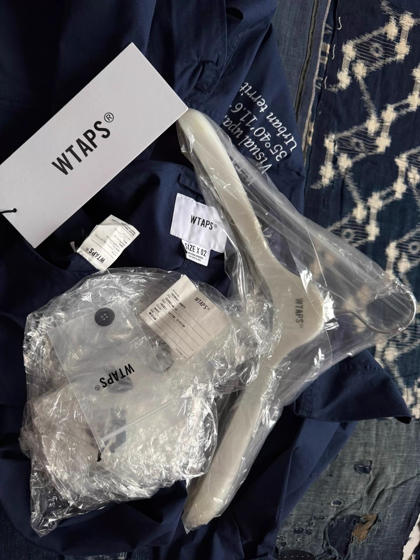 Wtaps Wtaps 18aw Guardian Blue M CNY Bones Limited Size US M / EU 48-50 / 2 - 9 Thumbnail