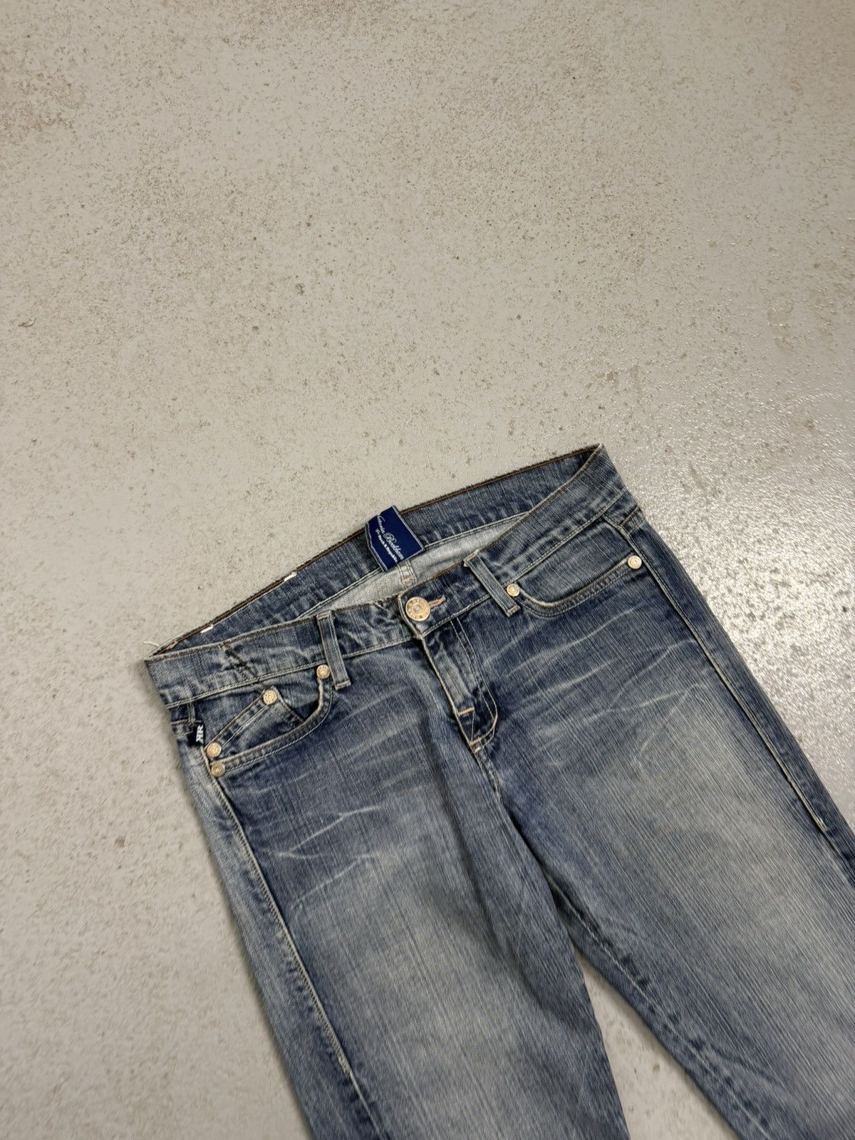 Victoria Beckham Victoria Beckham For Rock & Republic Embroidered Logo Jeans Size 27" / US 4 / IT 40 - 11 Thumbnail