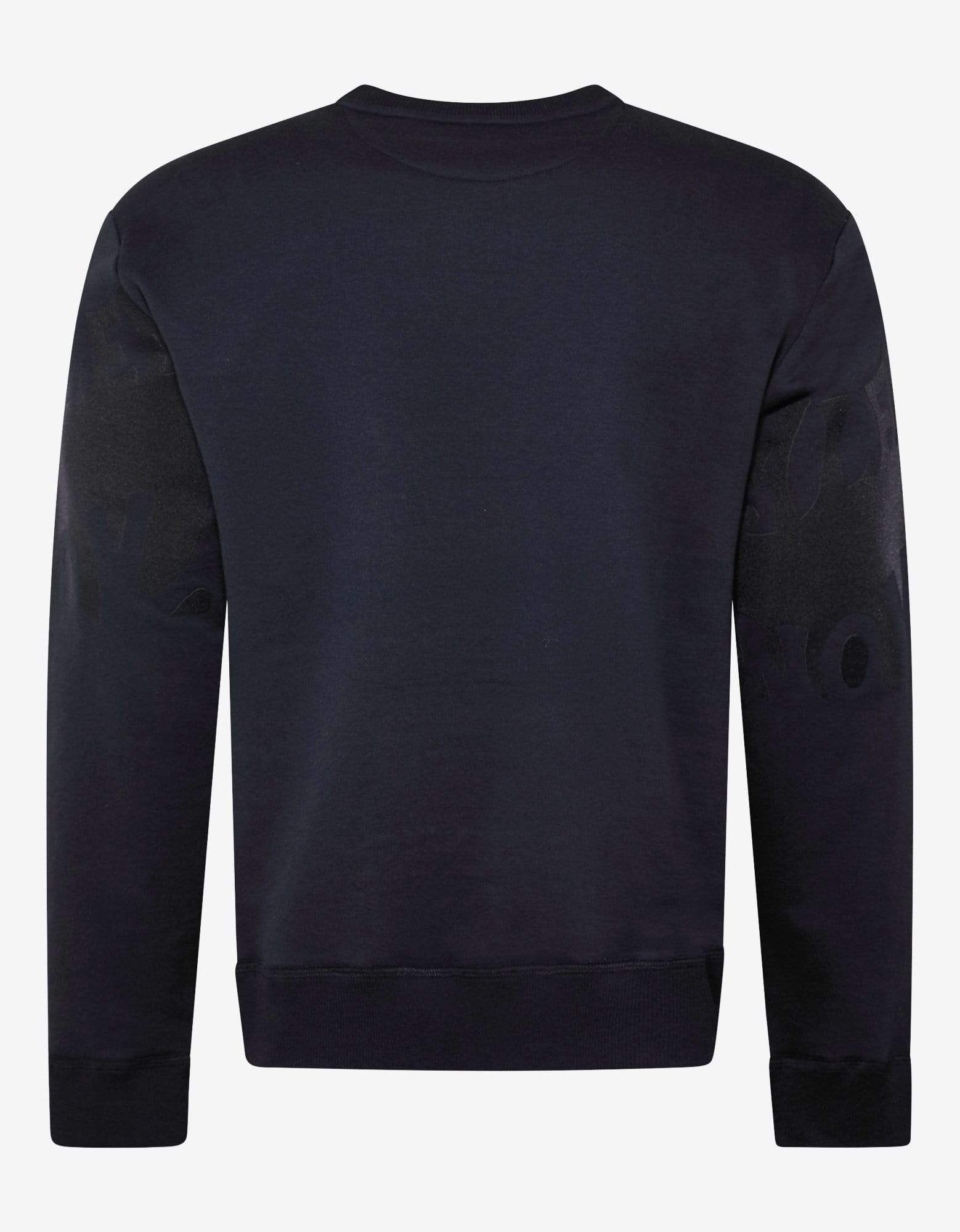 Navy Blue Logo Waves Sweatshirt SIZE XXXL