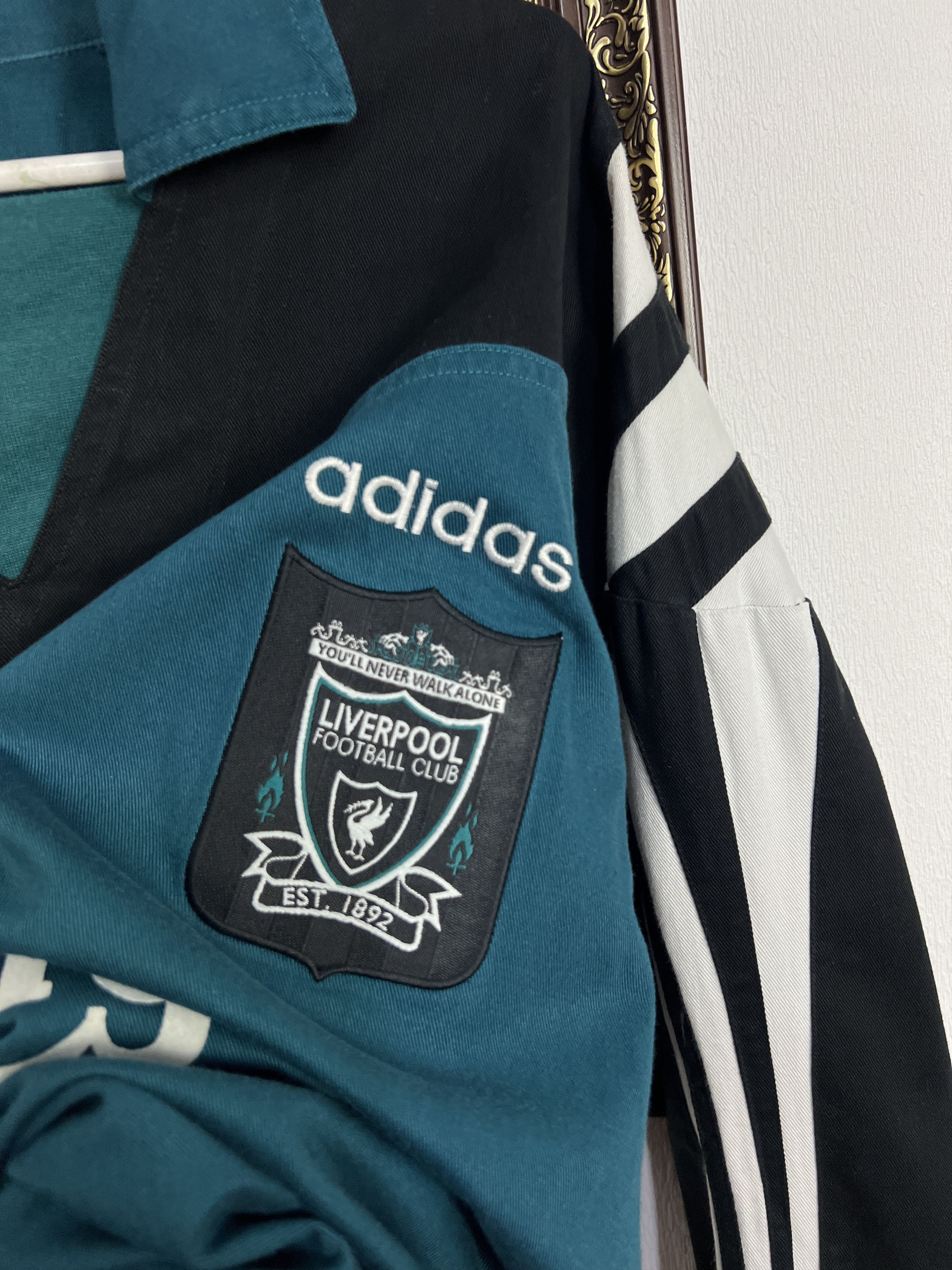 Adidas Vintage 90's Liverpool Football Jacket Soccer Track Top Rare Size US M / EU 48-50 / 2 - 4 Thumbnail