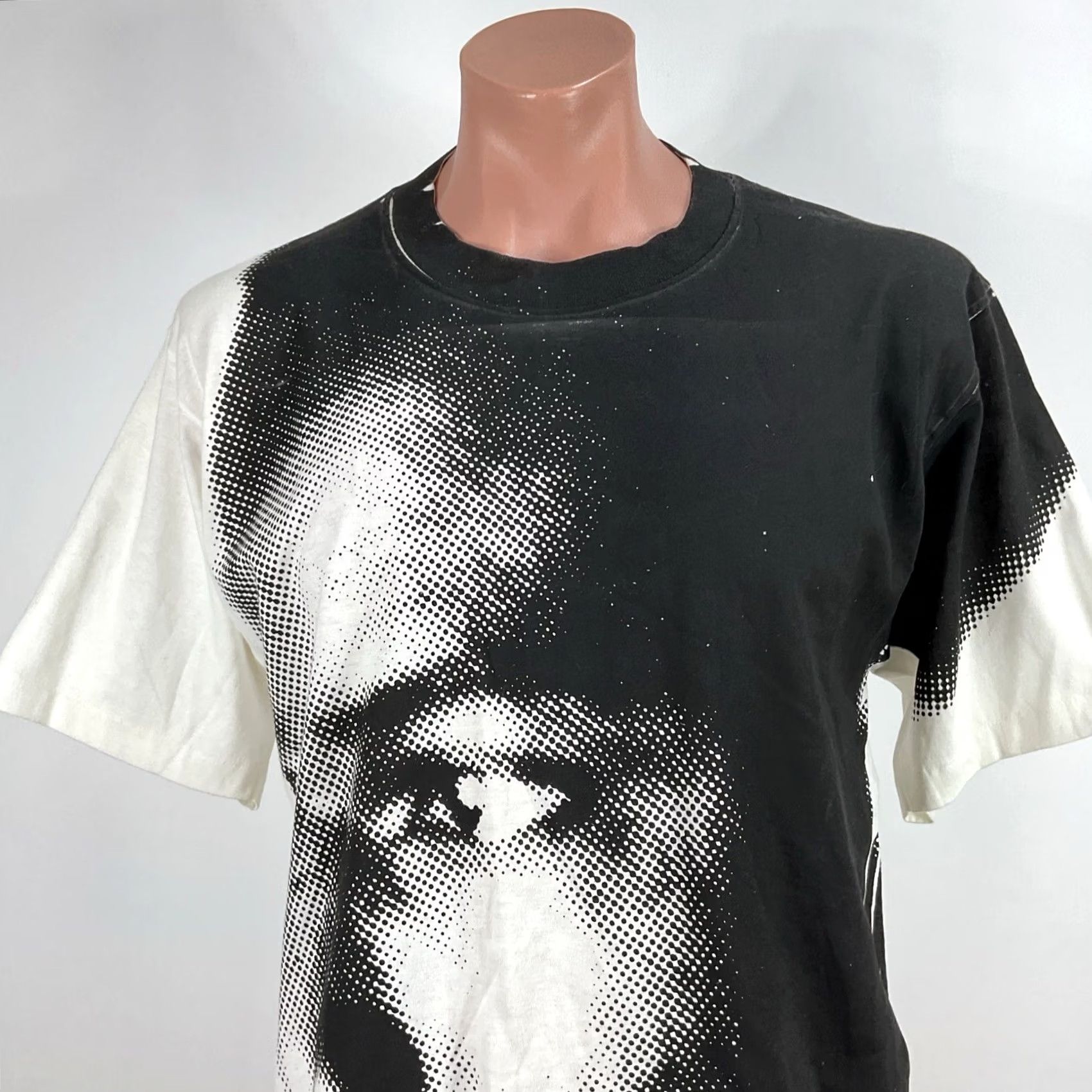 Nike VINTAGE Nike Just Do It Bo Jackson USA MADE T-Shirt M Graphic Print Short Sleeve Crewneck Mens 80s Fitness Black White Size US M / EU 48-50 / 2 - 3 Thumbnail