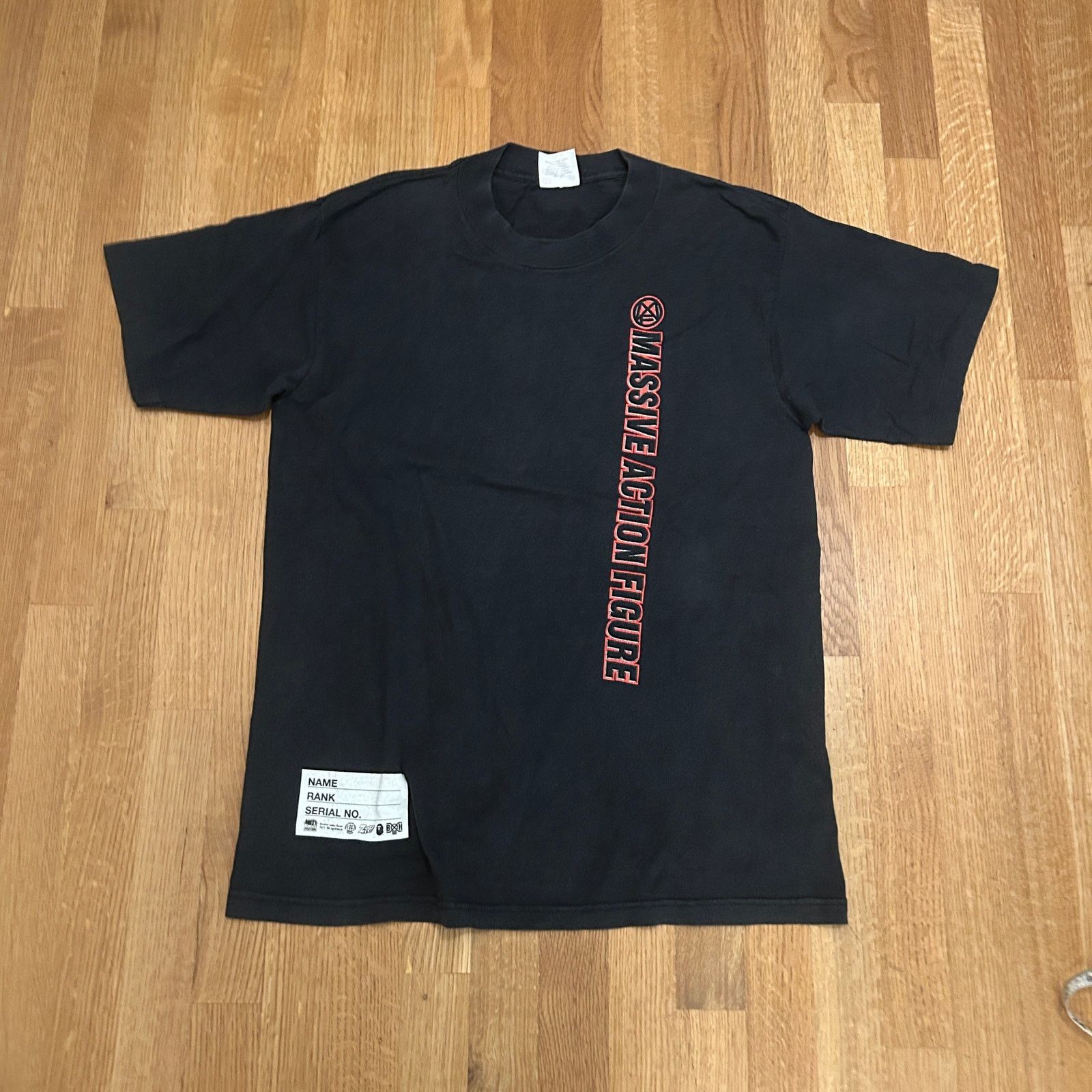 Bape 90s Bape Massive Action Figure X Bounty Hunter Collab Shirt Size US L / EU 52-54 / 3 - 3 Thumbnail