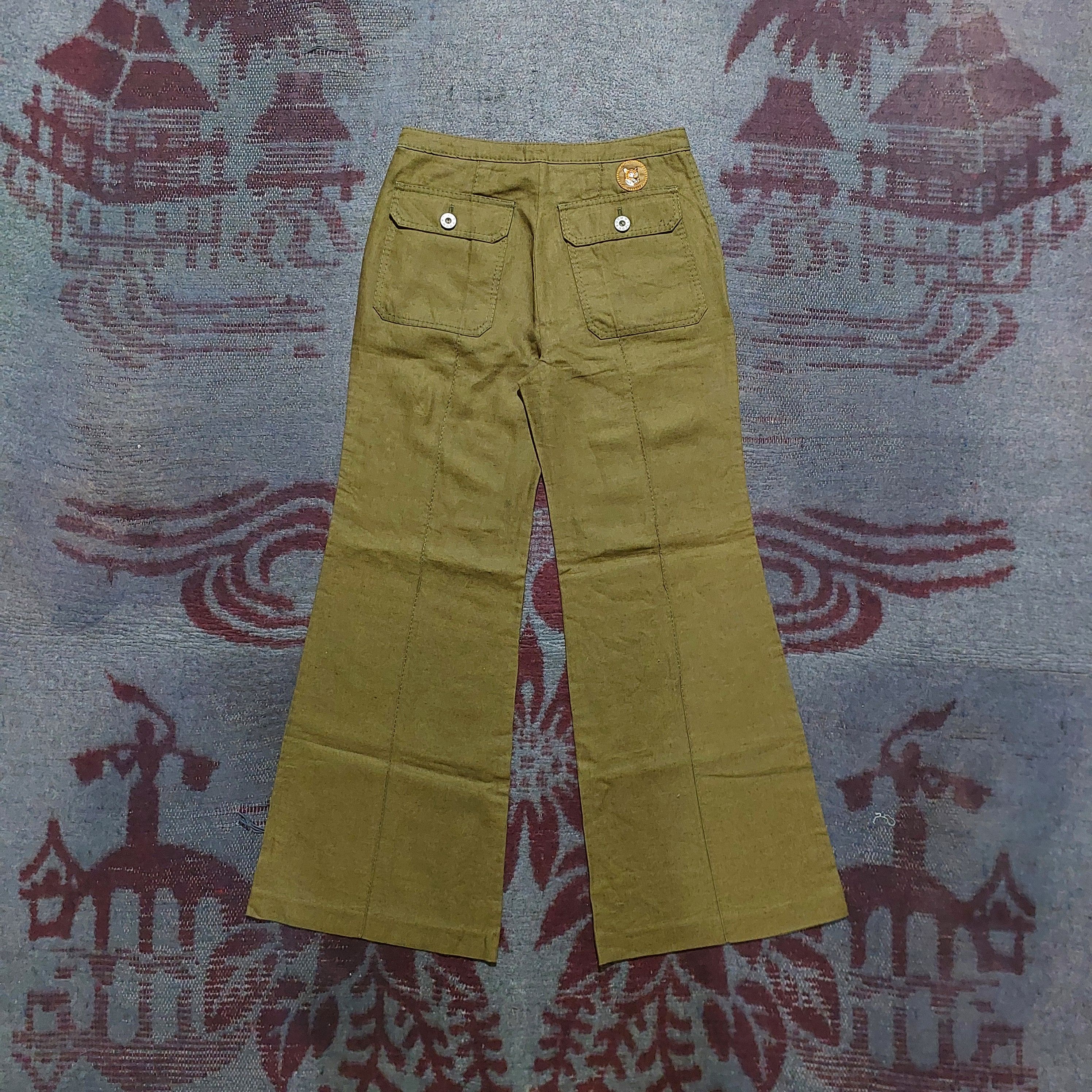 GOA La moda goji wide fatique lined flared pants Size US 28 / EU 44 - 2 Thumbnail