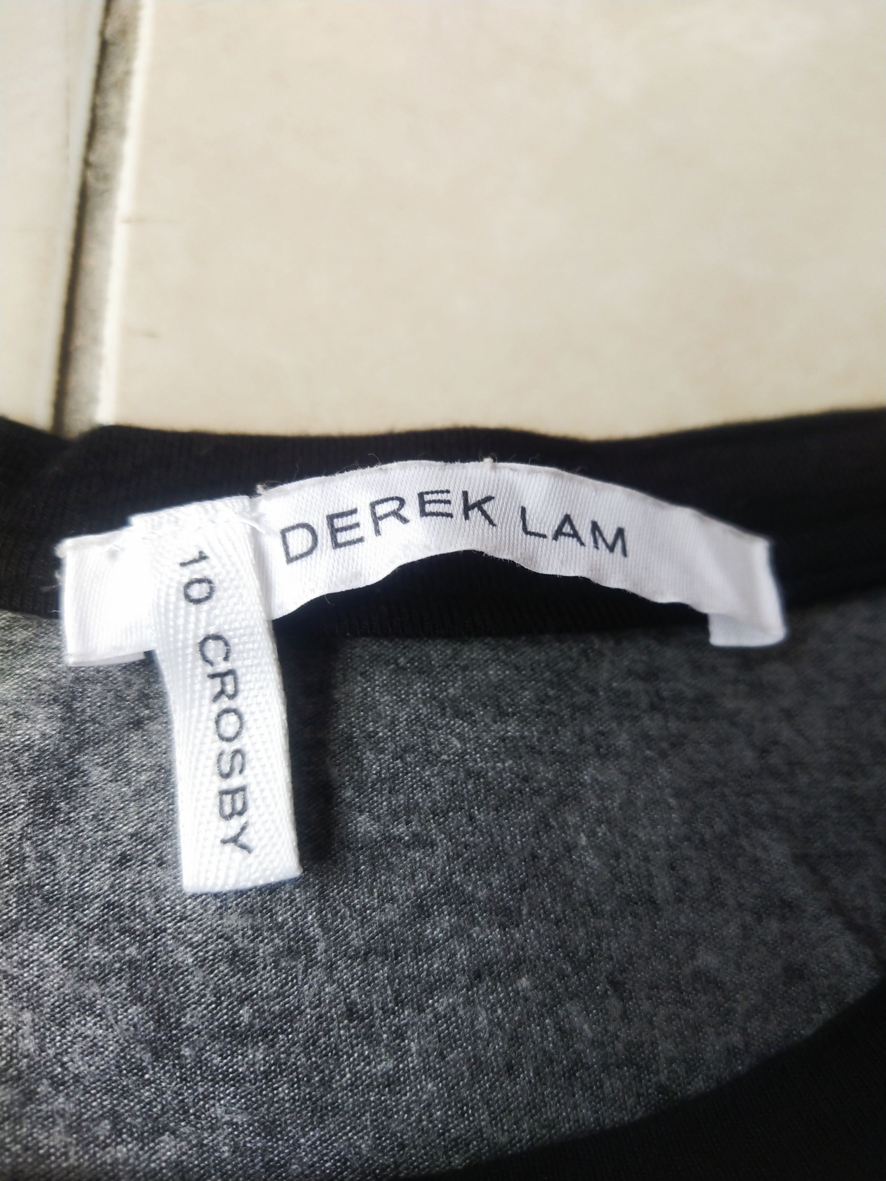 Derek Lam 10 Crosby 10 Crosby Derek Lam Logo Raglan Baseball Tee Made in USA Size S / US 4 / IT 40 - 4 Thumbnail