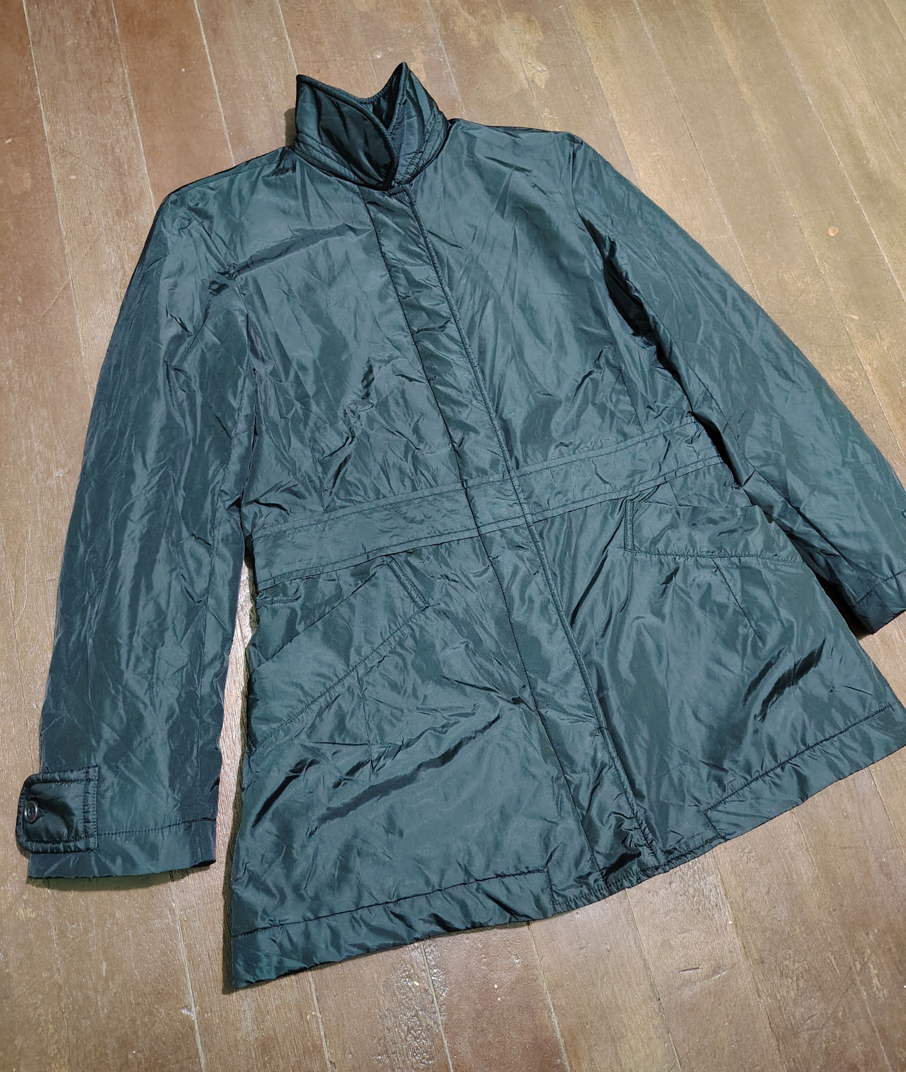 Yohji Yamamoto I wish -Y's Bis Inc-YohjiYamamoto-Vintage -Nylon Trench Coat Size M / US 6-8 / IT 42-44 - 2 Thumbnail