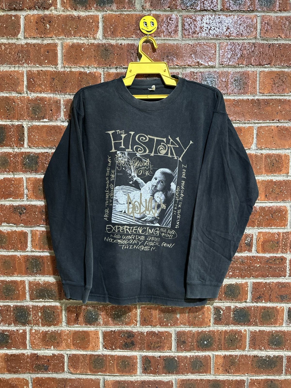 Vintage Vintage The History Long Sleeve Tee Size US L / EU 52-54 / 3 - 1 Thumbnail