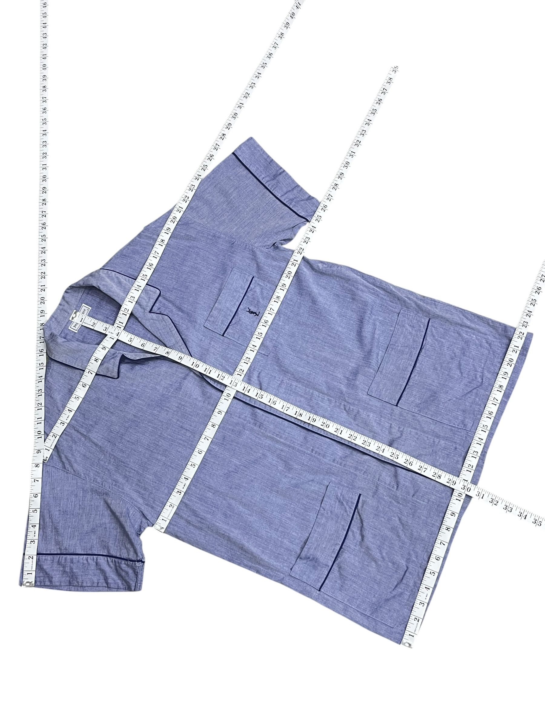 Yves Saint Laurent Vintage YSL Japan Classic Pajama Set Rare Luxury M Size US M / EU 48-50 / 2 - 11 Thumbnail